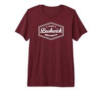Bushwick Brooklyn NY 11237 Hexagonal Emblem Design Premium T-Shirt