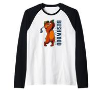 Bushwood Country Club Golf Driving Gopher Funny Raglan Baseball Tee