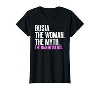 Busia The Woman The Myth The Bad Influence Cool Vintage T-Shirt