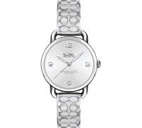 Business 14502891 Silver Dial Women's Analog Coach Quartz Coach Delancey