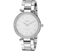 Business 14503092 Silver Dial Women's Quartz Coach Park Analog Coach