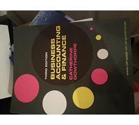 Business Accounting and Finance