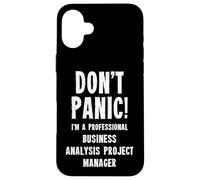 Business Analysis Project Manager Case for iPhone 16 Plus