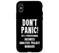 Business Analysis Project Manager Case for iPhone X/XS