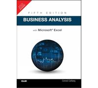 Business Analysis with Microsoft Excel