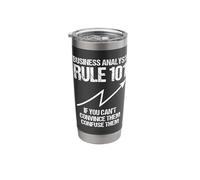 Business Analyst Rule Data Scientist Data Systems Stainless Steel Insulated Tumbler