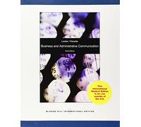 Business and Administrative Communication