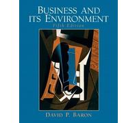 Business and Its Environment