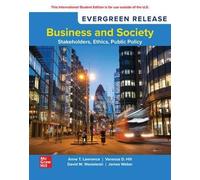 Business and Society: Stakeholders, Ethics, Public Policy SELF PRINT: 2026 Release ISE
