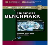 Business Benchmark Pre-intermediate to Intermediate BULATS and Business Preliminary Personal Study Book
