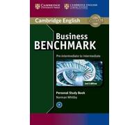 Business Benchmark Pre-intermediate to Intermediate BULATS and Business Preliminary Personal Study Book