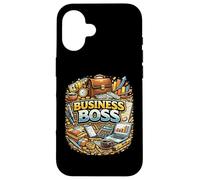 Business Boss Entrepreneur Mindset Daily Hustle Graphic Case for iPhone 16