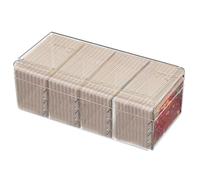 Business Card Case Card Holder Storage Box Cover Card Box Holder Transparent Card Holder Game Cover Box Tarj Holder, Single Attribute, Consulte la descripción, See description