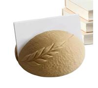 Business Card Display - Sourdough Loaf Desktop Stand, Bread Shape Cardholder, Creative Professional Networking Tool, Eye Catching Countertop Information Storage, Desk Organization Accessory