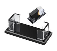 Business Card Holder - Desktop Card Holder,Transparent Acrylic Organizer for Professional Conferences Trade Shows Industrial Seminars Events Trade Shows