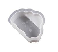 Business Card Holder Silicone Resin Semicircle Flowers Clouds Rainbow Hexagon Heart Shape Molds Ornament Card Holder Silicone