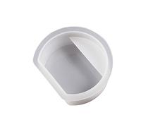 Business Card Holder Silicone Resin Semicircle Flowers Clouds Rainbow Hexagon Heart Shape Molds Ornament Card Holder Silicone