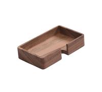 Business Card Holder Solid Wood Business Card Stand Desktop Card Holder Display Stand Vertical Front Desk Business Card Storage Box Business Card Rack(C)
