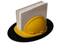 Business Card Holder Stand, 3D Printed Engineer Hard Hat Novelty | Business Carda Desk Holders, Modern Busiiness Card Holder For Desk, honeycombs Design Desktop Stand, Professional Office Reception
