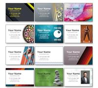 Business Cards - Instant Design, Customise and Personalise with Many Templates - Finest 350gsm Silk Board - Best Print Quality