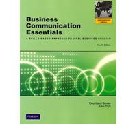 Business Communication Essentials: International Edition