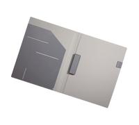 Business Conference Folder with Pen Slots and Card Pockets Water Resistant Document Organiser Clipboard for Meetings Leather Directory