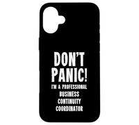 Business Continuity Coordinator Case for iPhone 16 Plus