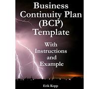 Business Continuity Plan (BCP) Template With Instructions and Example