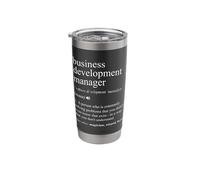 Business Development Manager Funny Dictionary Definition Stainless Steel Insulated Tumbler