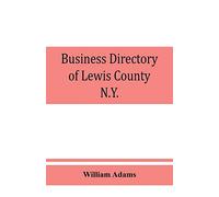 Business directory of Lewis County, N.Y.: with map: 1895-96