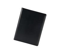 Business Document Case Leather Conference Folder with Clipboard 4 Rings Binder Folder for Business Meeting Interviews Professional Binder for Women