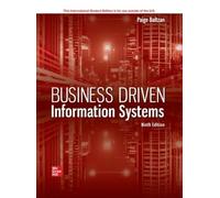 Business Driven Information Systems ISE