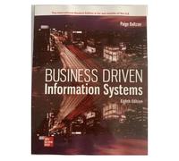 Business Driven Information Systems ISE