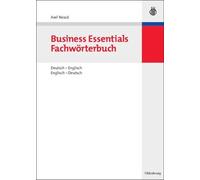 Business Essentials: Fachwrterbuch Deutsch-Englisch Englisch... - 9783486582611