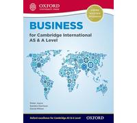 Business for Cambridge International AS & A Level (Cie a Level)