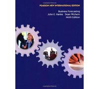 Business forecasting (7th Edition)