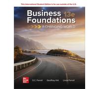 Business Foundations: A Changing World ISE