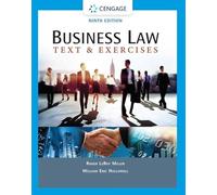 Business Law: Text & Exercises