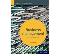 Business Management Study Guide – Oxford IB Diploma Programme – Oxford University Press