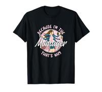 Business Manager Mom Boss Lady Entrepreneur Funny Momager T-Shirt