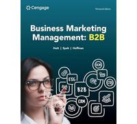 Business Marketing Management: B2b