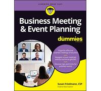 Business Meeting & Event Planning For Dummies
