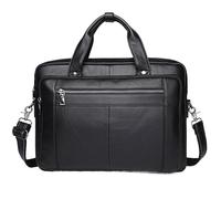 Business Men's Briefcase Genuine Leather Official Handbag Shoulder Computer Bag