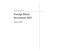 Business Monitor MA4; Foreign Direct Investment 2023