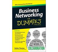 Business Networking For Dummies(R) (For Dummies (Busine - Paperback NEW Thomas,
