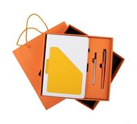 Business Notebook for a5 with Chinese Culture Elements Business(Yellow)