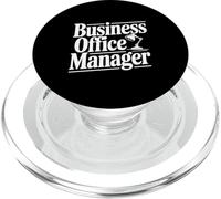 Business Office Manager Fun for Workaholic Bosses PopSockets PopGrip for MagSafe