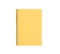 Business Office Sheepskin Notepad Student Soft Diary -A5-56 Sheets [Bright Yellow]