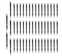 Business Pens,50x Metal Writing Pens | Stylish Writing Tool with Silver Clip Multifunctional for Professional Use Business Elites Education Home and Travel