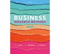 Business Research Methods 6th Edition by Emma Bell Paperback Book